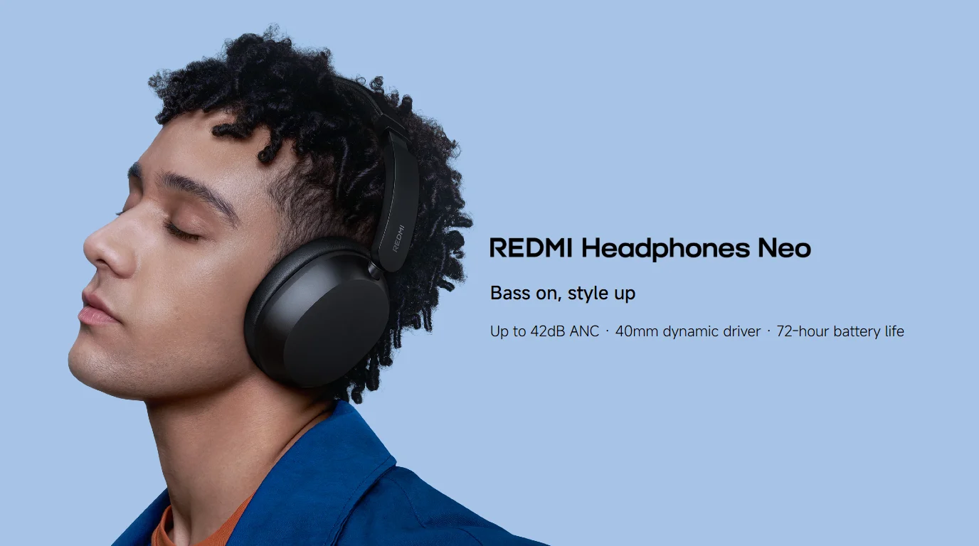 Redmi Luncurkan Headphones Neo dengan ANC dan Daya Tahan 72 Jam