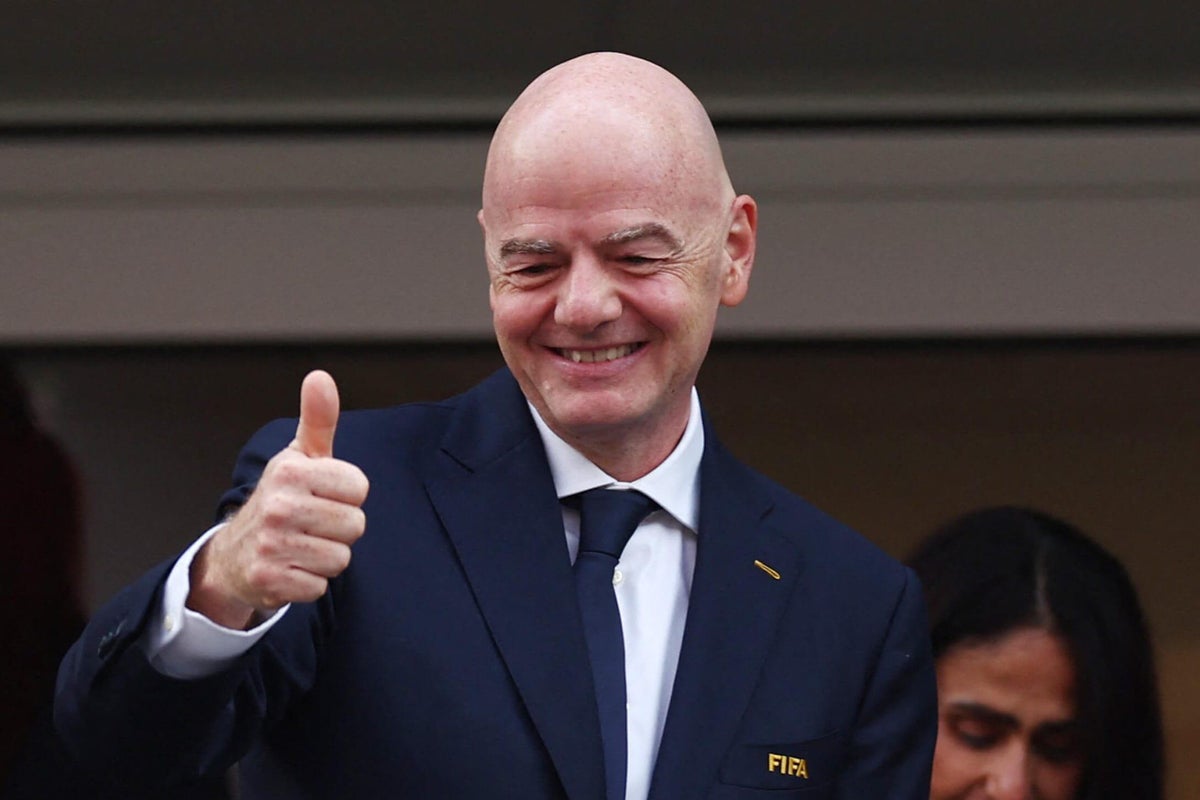 Gianni Infantino Hadiri Dua Pertandingan Piala Dunia Tiap Hari