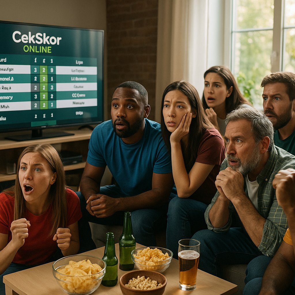 CekSkor Online untuk Pantau Hasil Pertandingan Secara Real Time